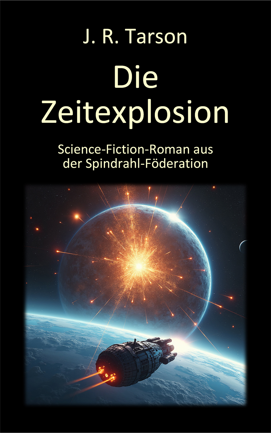 Cover: Die Zeitexplosion von J. R. Tarson